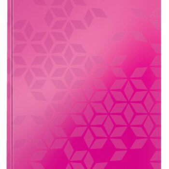 Leitz Wow Notebooks A5 Ruled Pink Cover 46271023 Pack 6 Fusion Office