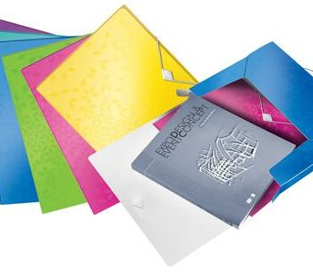 Leitz Wow Polypropylene Box Files Assorted 46290099 Pack 6 Fusion Office