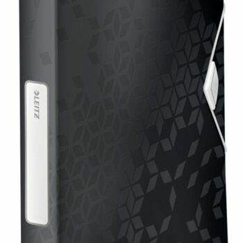 Leitz Wow Polypropylene Box Files Black 46290095 Pack 5 Fusion Office