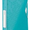 Leitz Wow Polypropylene Box Files Ice Blue 46290051 Pack 5 Fusion Office