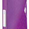 Leitz Wow Polypropylene Box Files Purple 46290062 Pack 5 Fusion Office