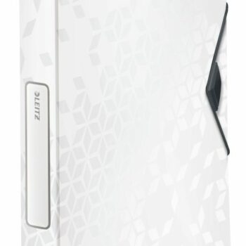 Leitz Wow Polypropylene Box Files White 46290001 Pack 5 Fusion Office