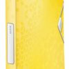 Leitz Wow Polypropylene Box Files Yellow 46290016 Pack 5 Fusion Office
