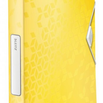 Leitz Wow Polypropylene Box Files Yellow 46290016 Pack 5 Fusion Office