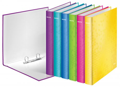 Leitz Wow Ring Binders Assorted A4 42412099 Pack 10 Fusion Office