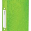 Leitz Wow Ring Binders Polypropylene Green 25mm 2 Ring 42570054 Pack 10 Fusion Office