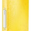 Leitz Wow Ring Binders Polypropylene Yellow 25mm 2 Ring 42570016 Pack 10 Fusion Office