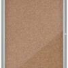 Nobo Cork Lockable Notice Board 4xa4 494x668mm 1902561 Fusion Office