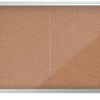 Nobo Cork Lockable Notice Board 8xa4 924x668mm 1915331 Fusion Office