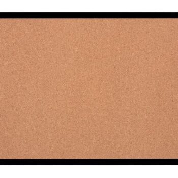 Nobo Cork Noticeboard 585x430mm Black Frame 1903776 Fusion Office