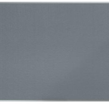 Nobo Essence Felt Notice Board 1500x1000mm Grey 1915546 Fusion Office