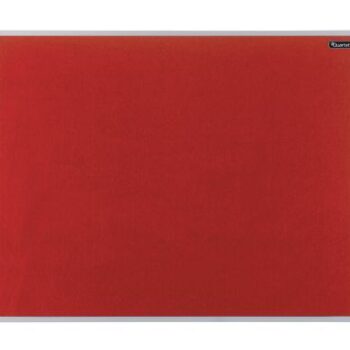 Nobo Essence Felt Noticeboard 1200x900mm Red 1904067 Fusion Office