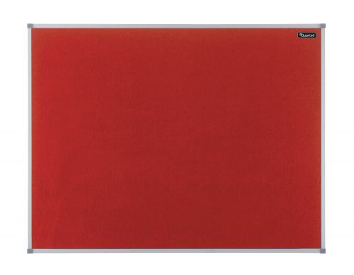 Nobo Essence Felt Noticeboard 1200x900mm Red 1904067 Fusion Office