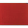 Nobo Essence Felt Noticeboard 1800x1200mm Red 1904068 Fusion Office