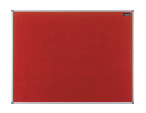 Nobo Essence Felt Noticeboard 1800x1200mm Red 1904068 Fusion Office
