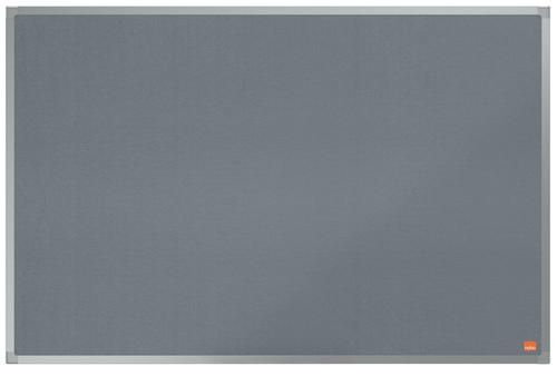 Nobo Essence Felt Noticeboard 900x600mm Grey 1915205 Fusion Office