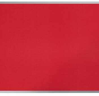 Nobo Essence Felt Noticeboard 900x600mm Red 1904066 Fusion Office