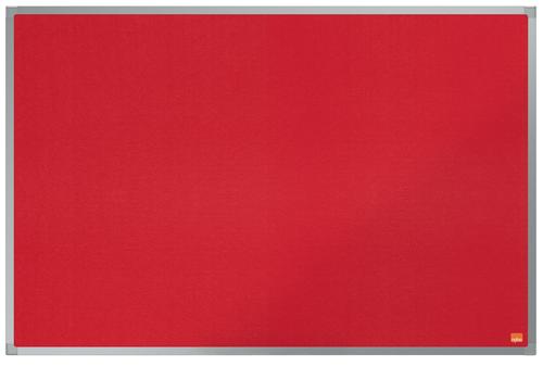 Nobo Essence Felt Noticeboard 900x600mm Red 1904066 Fusion Office