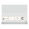 Nobo Freestanding Desktop Magnetic Glass Whiteboard 600×430 1905265 Fusion Office