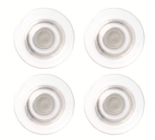 Nobo Glass Whiteboard 32mm Magnets 1904116 Pack 4 Fusion Office