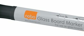 Nobo Glass Whiteboard Markers Black 1905322 Pack 4 Fusion Office