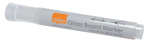 Nobo Glass Whiteboard Markers White 1905323 Pack 4 Fusion Office
