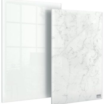 Nobo Glass Whiteboard Notepad 230x152mm White 1915601 Pack 2 Fusion Office