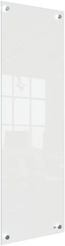 Nobo Glass Whiteboard Panel 300x900mm White 1915604 Fusion Office