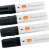 Nobo Glide Whiteboard Large Markers Black Chisel 1915388 Pack 4 Fusion Office