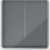Nobo Grey Felt Lockable Notice Board 12xa4 925x970mm 1915337 Fusion Office