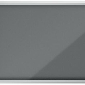 Nobo Grey Felt Lockable Notice Board 8xa4 924x668mm 1915329 Fusion Office