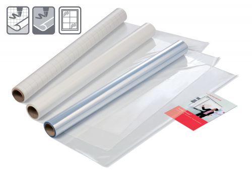 Nobo Instant Whiteboard Gridded Sheets 600x800mm 1905157 Roll Fusion Office