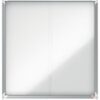 Nobo Magnetic Lockable Notice Board 12xa4 925x970mm 1902570 Fusion Office