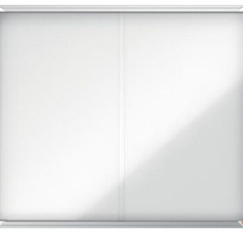 Nobo Magnetic Lockable Notice Board 15xa4 1140x970mm 1902609 Fusion Office