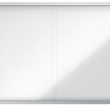 Nobo Magnetic Lockable Notice Board 18xa4 1355x970mm 1902571 Fusion Office