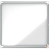 Nobo Magnetic Lockable Notice Board 6xa4 709x668mm 1902558 Fusion Office