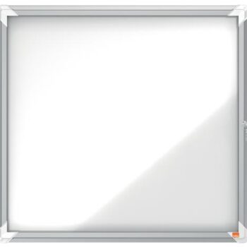 Nobo Magnetic Lockable Notice Board 6xa4 709x668mm 1902558 Fusion Office