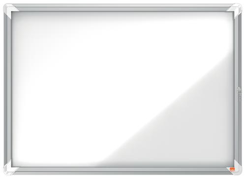 Nobo Magnetic Lockable Notice Board 8xa4 924x668mm 1902559 Fusion Office