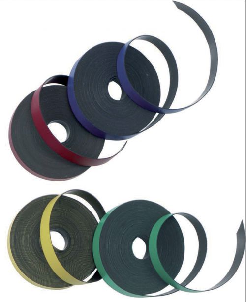 Nobo Magnetic Tapes 5mm X2m Red 1901105 Pack 10 Fusion Office
