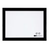 Nobo Magnetic Whiteboard Black Frame 585x430mm 1903785 Fusion Office