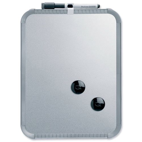 Nobo Magnetic Whiteboard Slim Frame 220x280mm Silver Qb05142cd Fusion Office