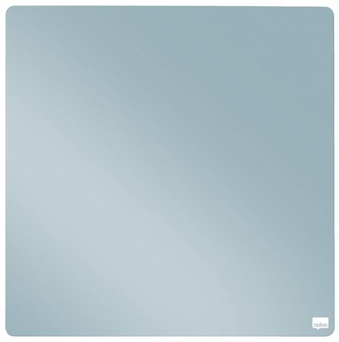 Nobo Magnetic Whiteboard Tile 360x360mm Grey 1915624 Fusion Office