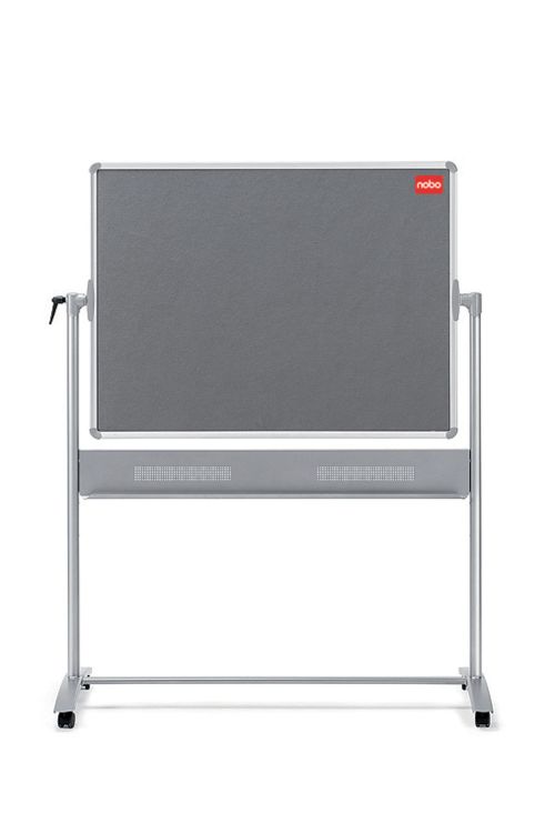 Nobo Nobo Combi Felt Steel Mobile Board 1200x900mm 1901043 Fusion Office