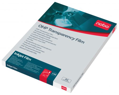 Nobo Ohp Inkjet Printer Film A4 Pack 50 33634668 Fusion Office