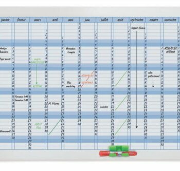 Nobo Performance Annual Planning Board 900x600mm 3048001 Fusion Office