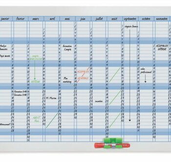 Nobo Performance Weekly Planning Board 900x600mm 3048201 Fusion Office