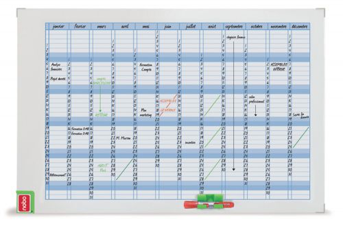 Nobo Performance Weekly Planning Board 900x600mm 3048201 Fusion Office