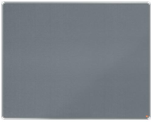 Nobo Premiumplus Felt Noticeboard 1500x1200mm Grey 1915198 Fusion Office