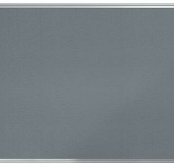 Nobo Premiumplus Felt Noticeboard 900x600mm Grey 1915195 Fusion Office