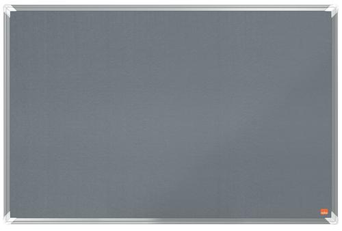 Nobo Premiumplus Felt Noticeboard 900x600mm Grey 1915195 Fusion Office